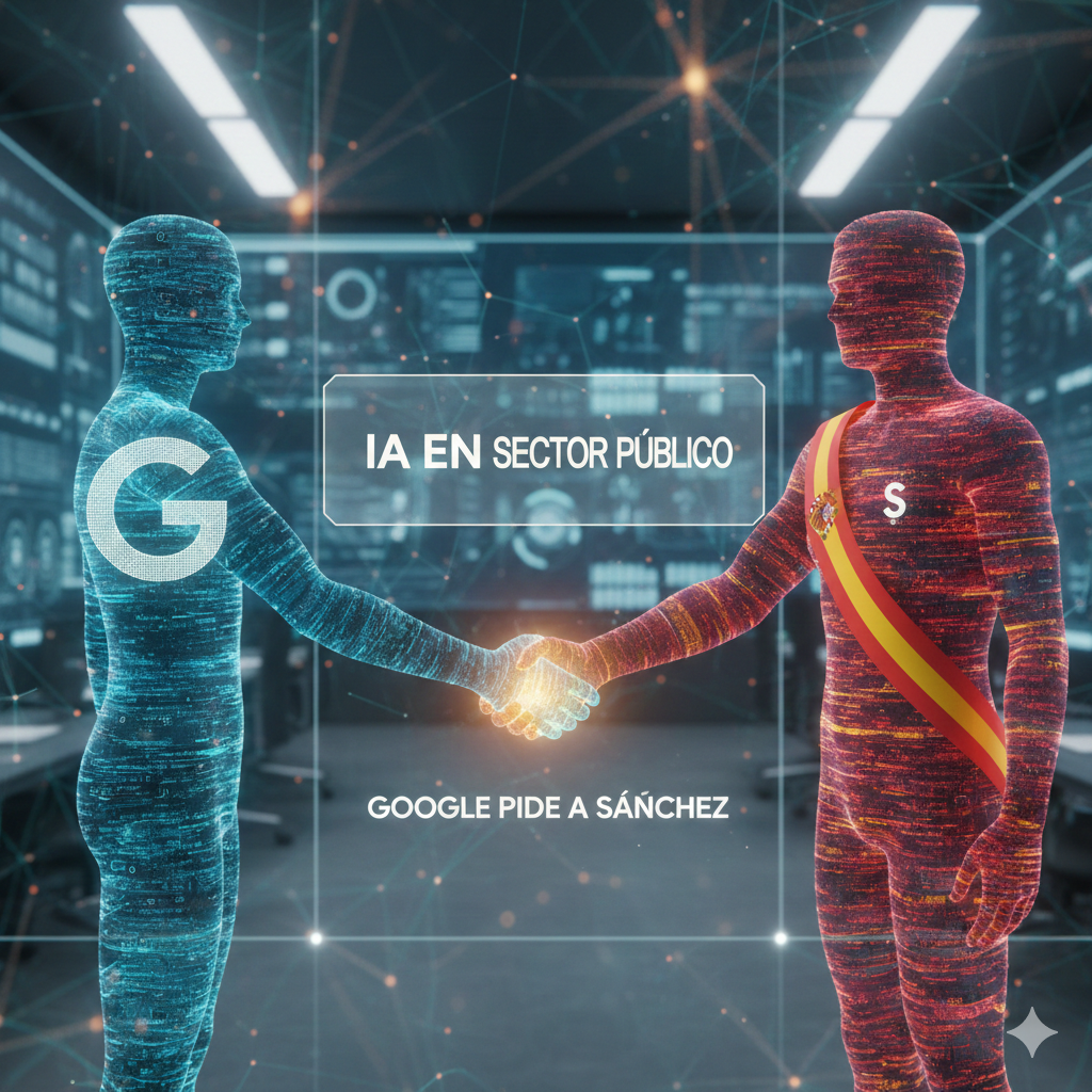 Google propone plan para integrar IA en servicios públicos de España antes de 2026