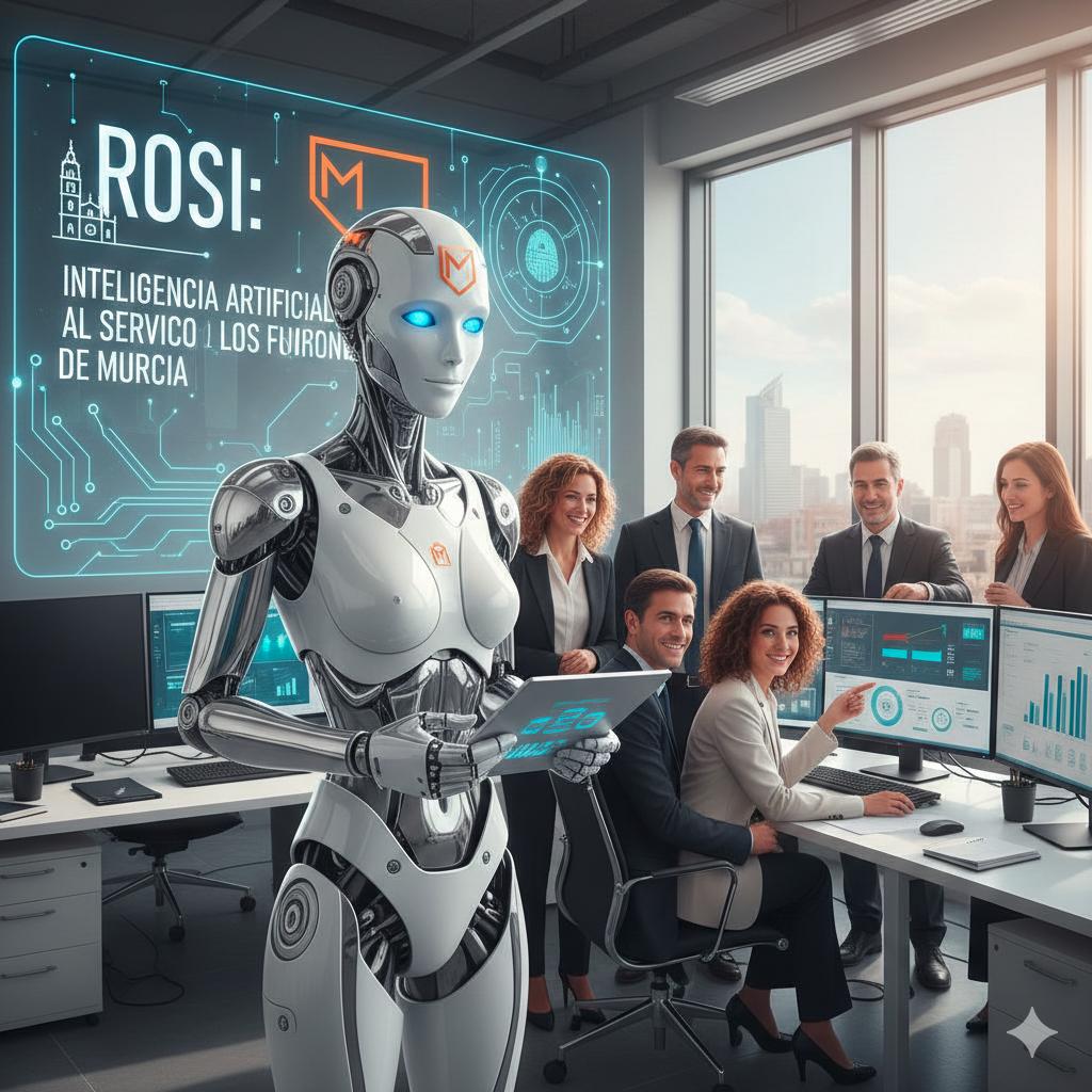 ROSI, la IA de Murcia disponible para funcionarios desde este lunes