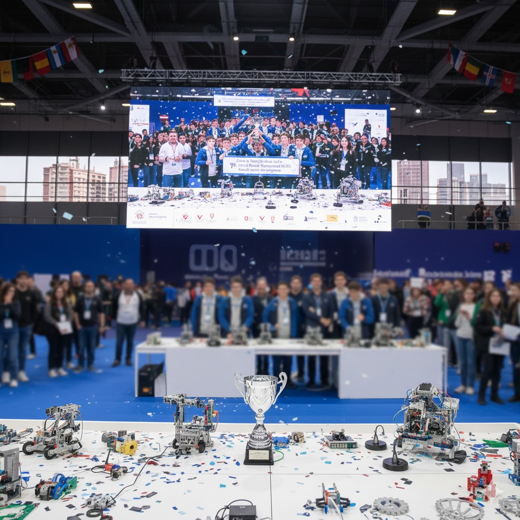 DataRaiders lleva a Murcia a la cima en World Robot Olympiad 2025